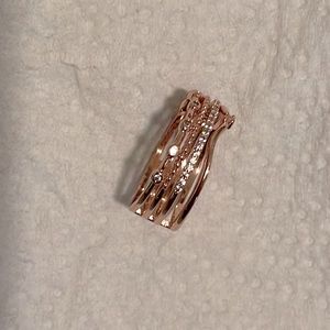 Rose gold ring
